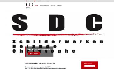 Schermafbeelding van schilderwerkendelande.be