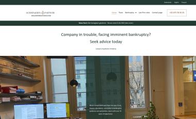 Schermafbeelding van schoenaerts.com