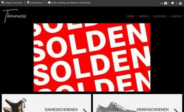 Schermafbeelding van schoenentimmers.be