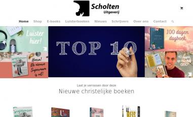 Schermafbeelding van scholtenuitgeverij.nl