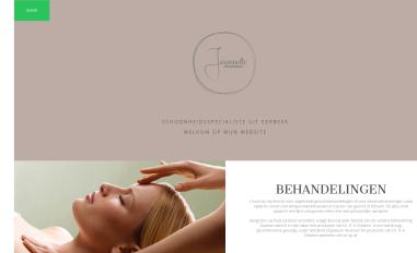 Schermafbeelding van schoonheidssalon-jeannette.nl