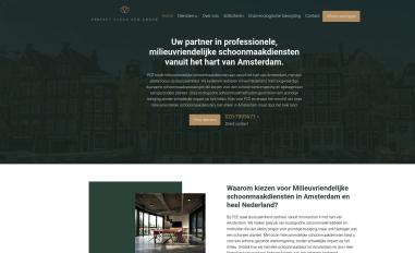 Schermafbeelding van schoonmaakbedrijfpce.nl