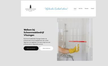 Schermafbeelding van schoonmaakbedrijfvlissingen.nl