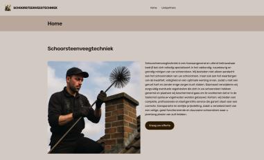 Schermafbeelding van schoorsteenveegtechniek.nl