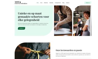 Schermafbeelding van schort-bedrukken.nl