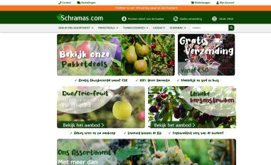 Schermafbeelding van schramas.com