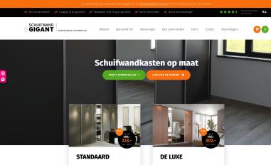 Schermafbeelding van schuifwandgigant.nl