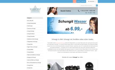 Schermafbeelding van schungit-welt.com