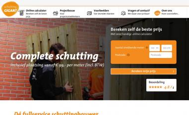 Schermafbeelding van schuttinggigant.com