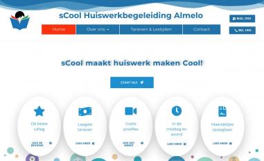 Schermafbeelding van scool-almelo.nl