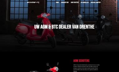 Schermafbeelding van scooter-rij.nl