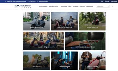 Schermafbeelding van scootercenter.nl