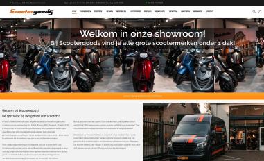 Schermafbeelding van scootergoods.nl