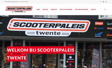 Schermafbeelding van scooterpaleistwente.nl