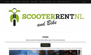 Schermafbeelding van scooterrent.nl