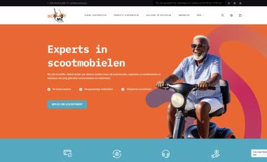 Schermafbeelding van scootme.nl