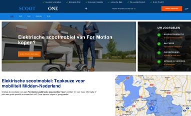 Schermafbeelding van scootone.nl