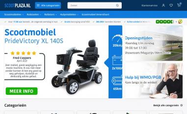 Schermafbeelding van scootplaza.nl