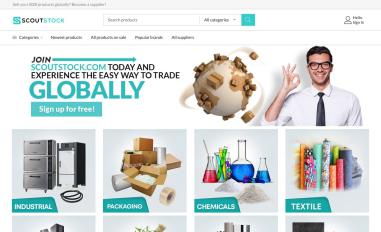 Schermafbeelding van scoutstock.com