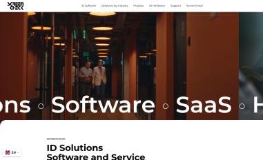 Schermafbeelding van screencheck.com