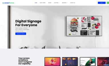 Schermafbeelding van screenfluence.com