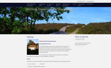 Schermafbeelding van sdhw.nl
