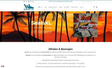 Schermafbeelding van sealsxl.nl