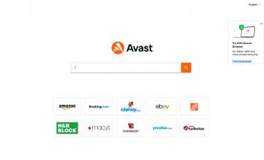 Schermafbeelding van search.avast.com