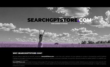 Schermafbeelding van searchgptstore.com