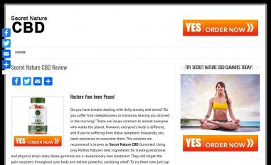 Schermafbeelding van secretnaturecbd.net