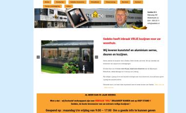 Schermafbeelding van sedeko.nl