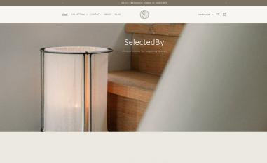 Schermafbeelding van selectedby.nl