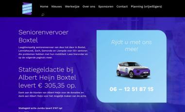 Schermafbeelding van seniorenvervoerboxtel.nl