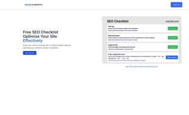 Schermafbeelding van seoclearpath.com