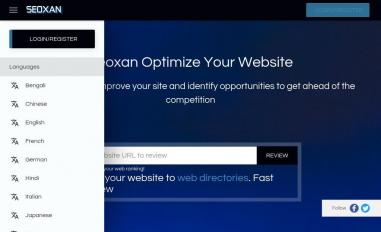 Schermafbeelding van seoxan.com