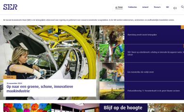 Schermafbeelding van ser.nl