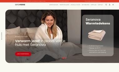 Schermafbeelding van seranova.nl