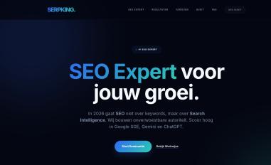 Schermafbeelding van serpking.nl