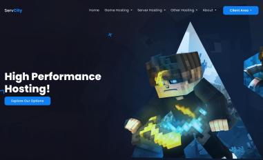 Schermafbeelding van servcity.org