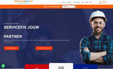 Schermafbeelding van servicefix.nl