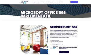 Schermafbeelding van servicepunt365.nl