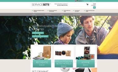 Schermafbeelding van servicesets.com