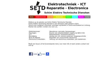 Schermafbeelding van setd.nl