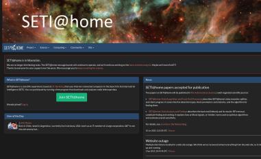 Schermafbeelding van setiathome.berkeley.edu