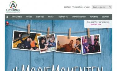 Schermafbeelding van severinus.nl