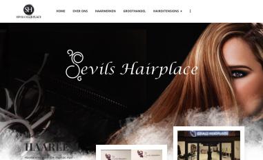 Schermafbeelding van sevilshairplace.nl