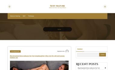 Schermafbeelding van sexymature.nl