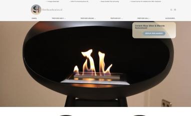 Schermafbeelding van sfeerhaardstation.nl