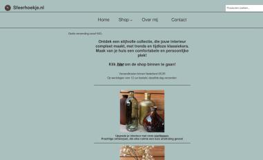 Schermafbeelding van sfeerhoekje.nl