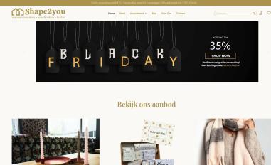 Schermafbeelding van shape2you.nl